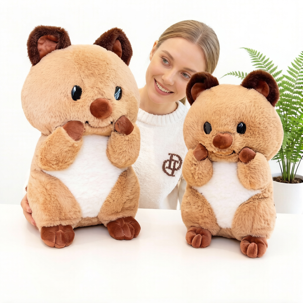 Quokka Kids Toys - 40/50CM Kawaii Rabbit Fur Quokka Plush