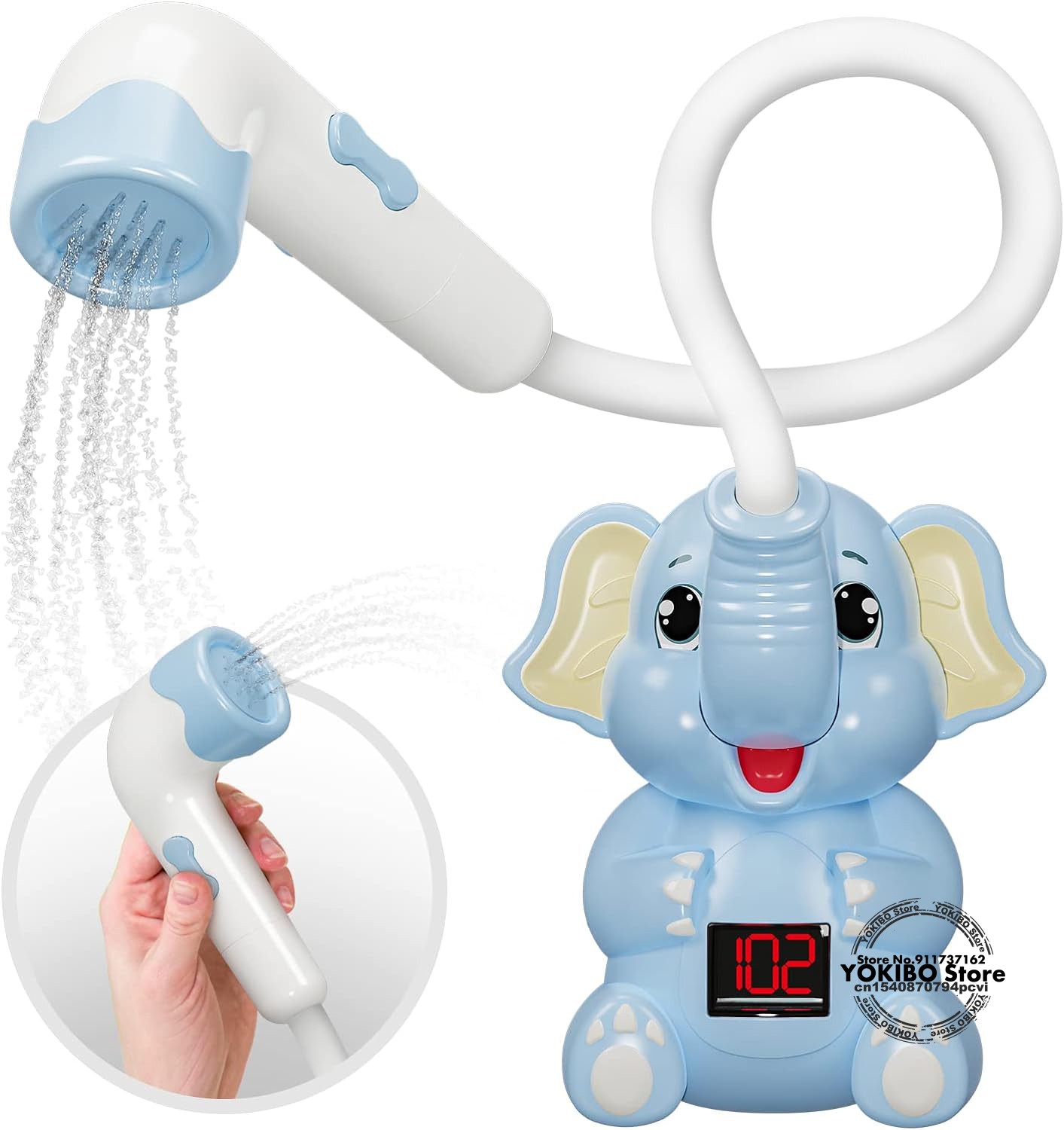 Kids Toys Elephant - Baby Bath Toys Bath Shower with