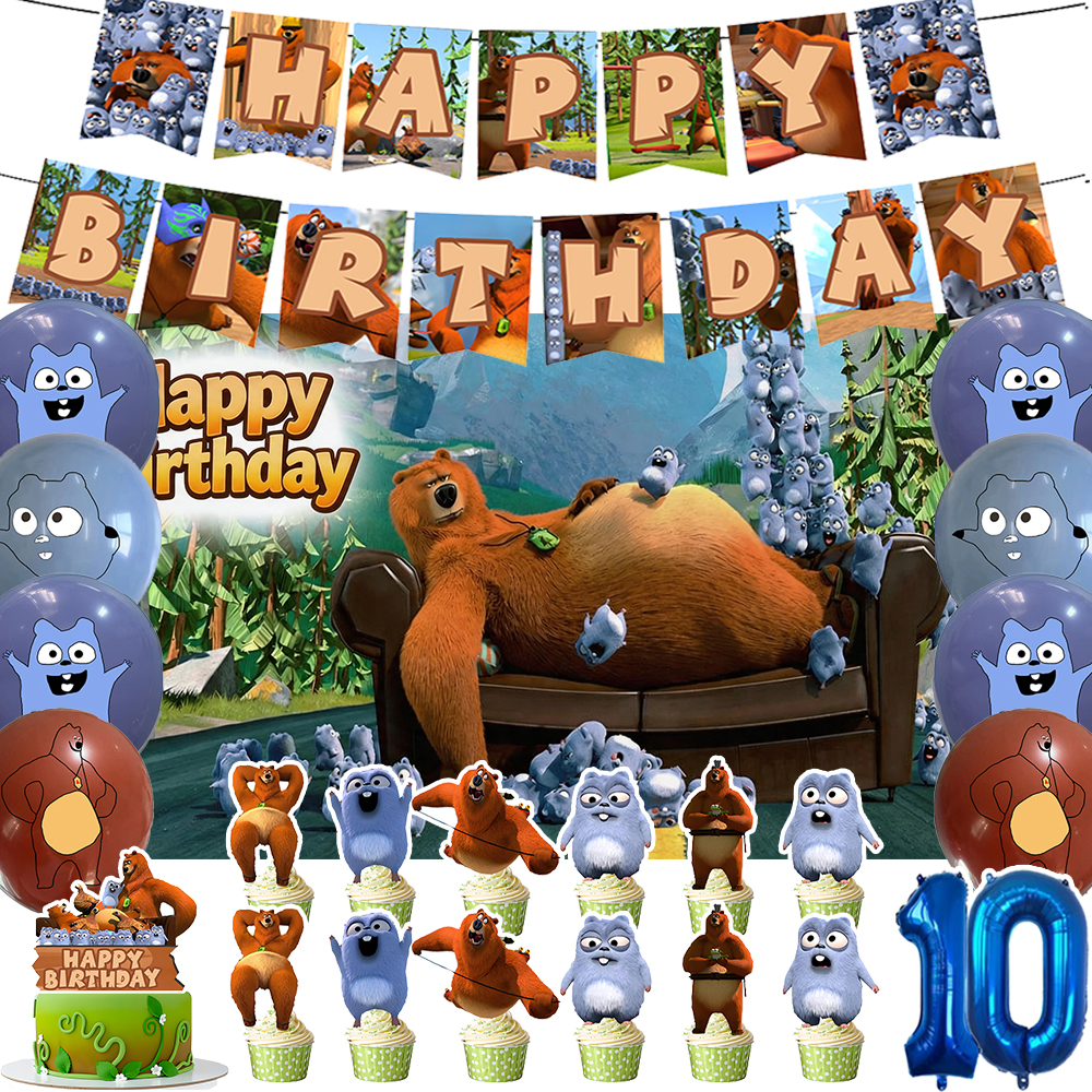 Toys Background For Kids - Grizzy & the Lemmings Birthday Party