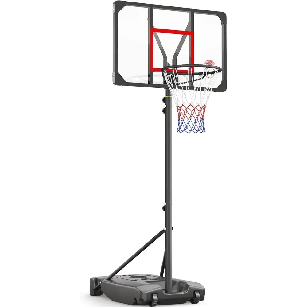 Basketball Hoop Kids Indoor - Adjustable Height Portable Basketball Hoop for