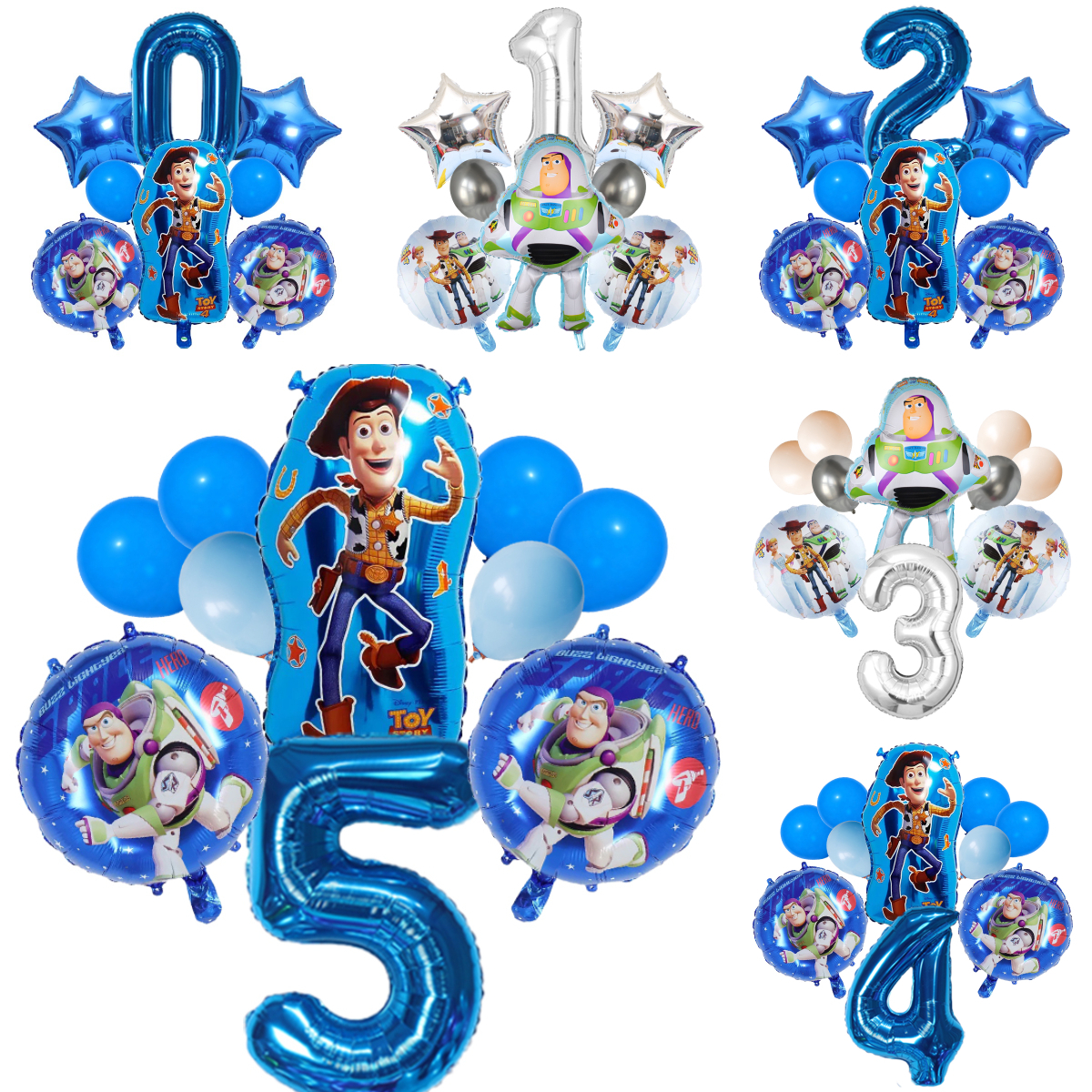 Toys Background For Kids - Toy Story Buzz Lightyear Cartoon Foil