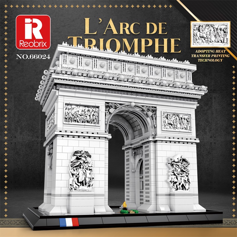 3381PCS Arc de Triomphe Model  - Kids Toys Paris recensie en prijs