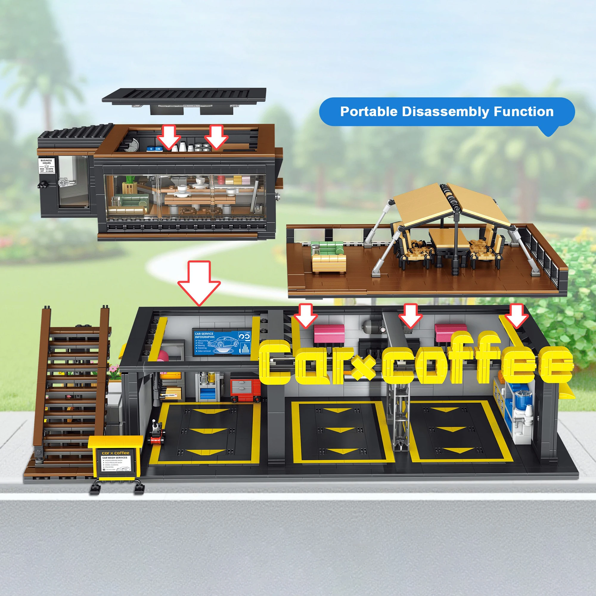 Coffee Auto Repair Shop Coffee - Kids Toys In Store recensie en prijs