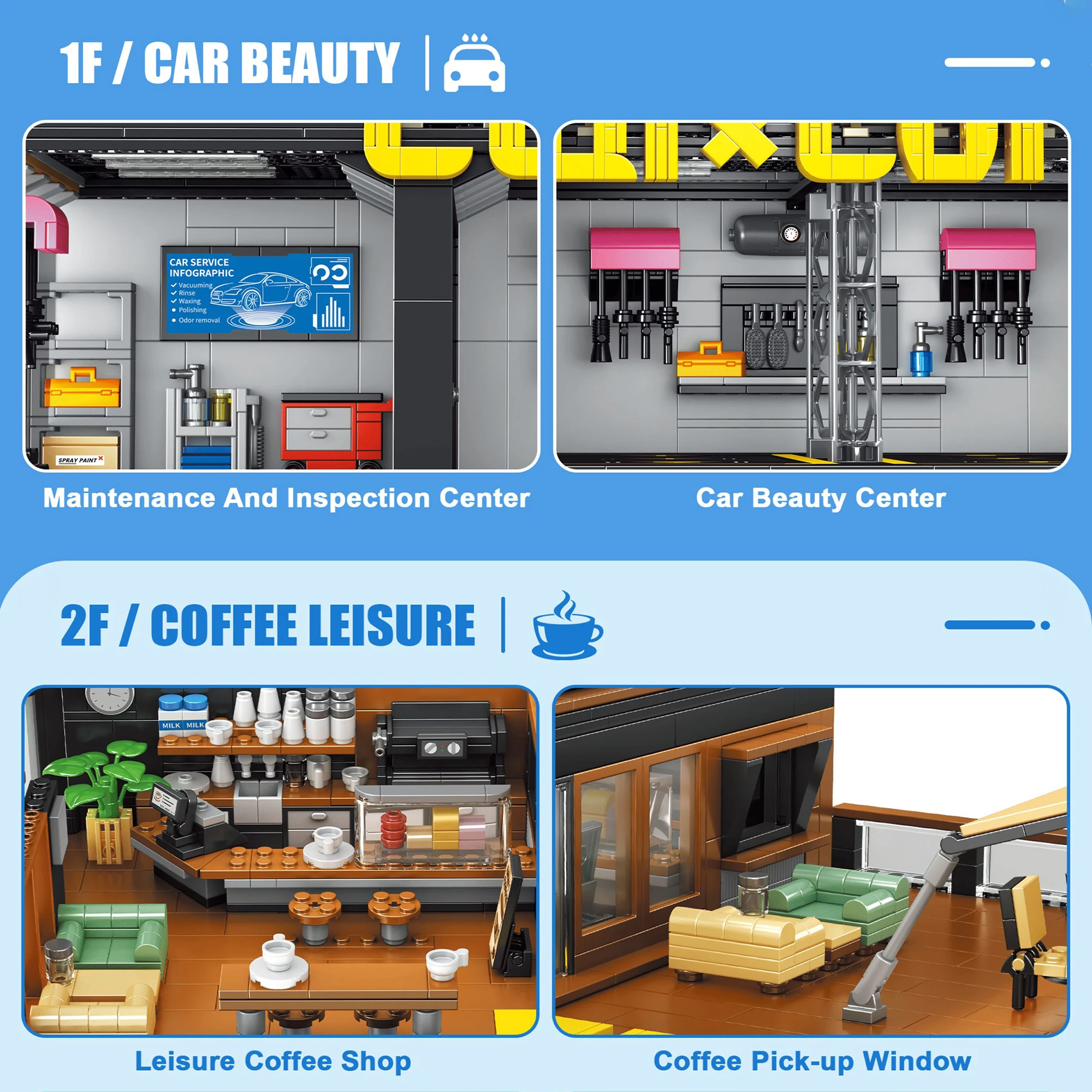 Coffee Auto Repair Shop Coffee - Kids Toys In Store recensie en prijs