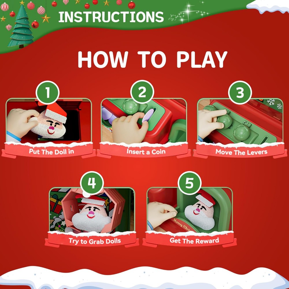 Christmas Claw Machine For Kid - Kids Toys Vending Machine recensie en prijs