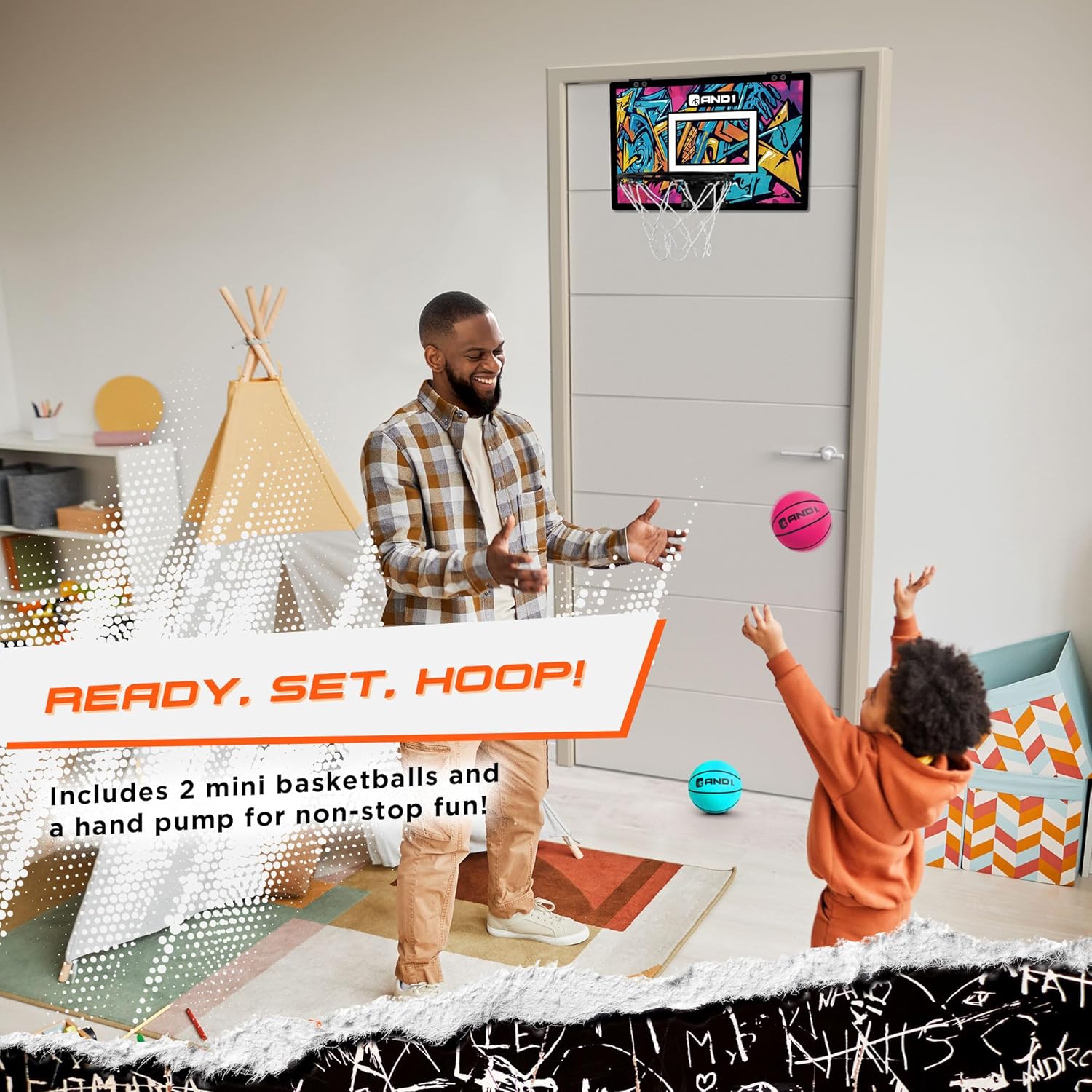 Over the Door Mini Basketball  - Basketball Hoop Kids Indoor recensie en prijs