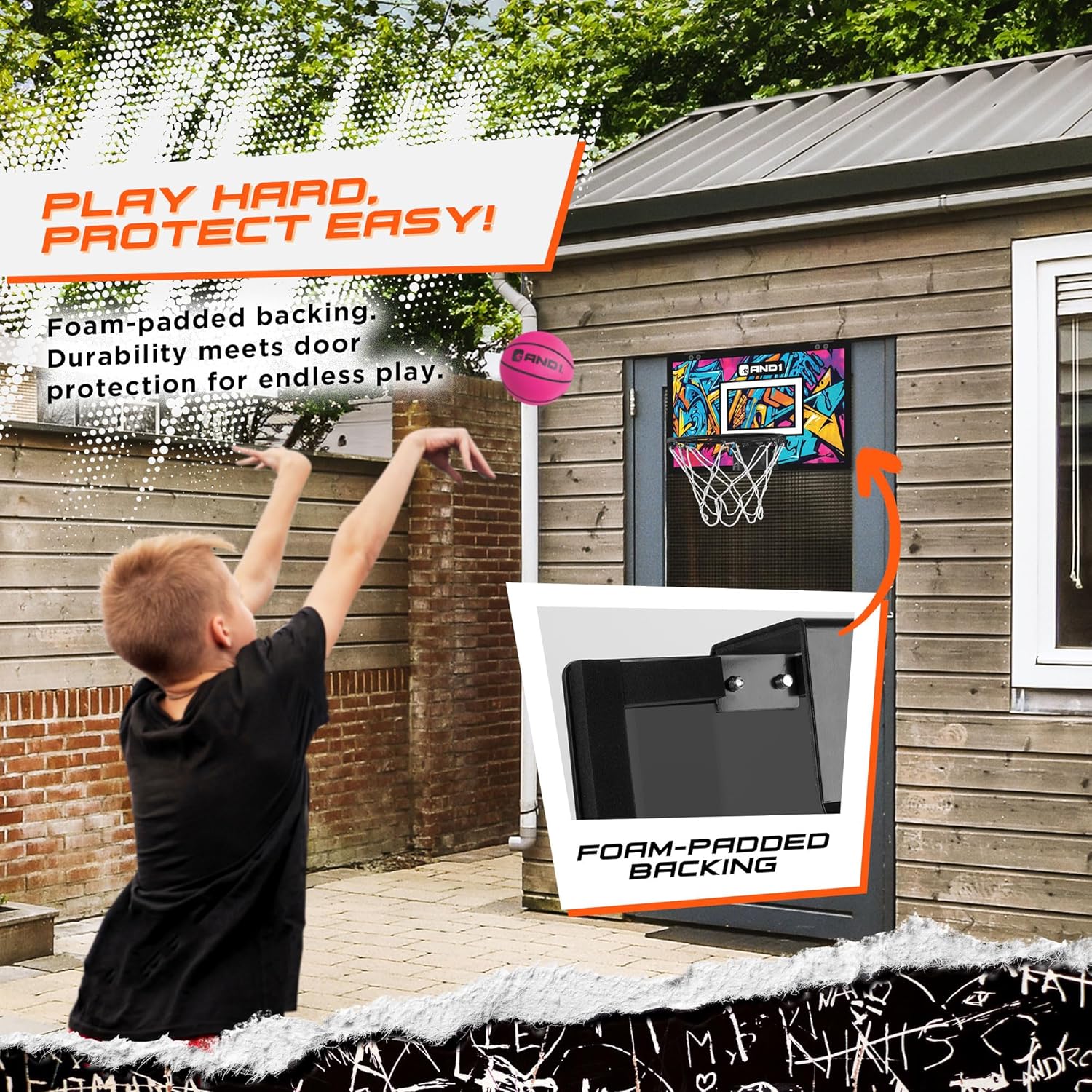 Over the Door Mini Basketball  - Basketball Hoop Kids Indoor recensie en prijs