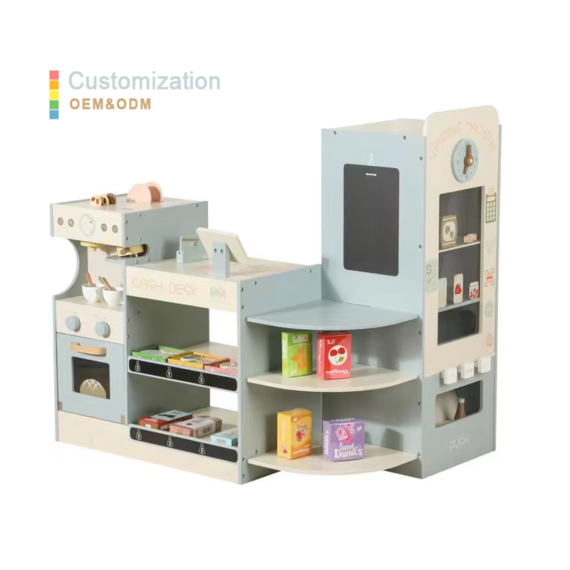 Kids Wooden Grocery Store Play - Kids Toys Vending Machine recensie en prijs