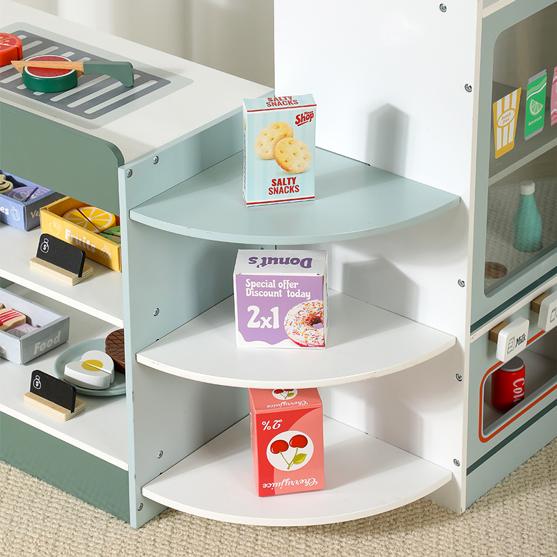 Kids Wooden Grocery Store Play - Kids Toys Vending Machine recensie en prijs