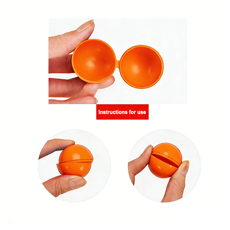100-500Pcs 4CM Orange Plastic  - Kids Toys Vending Machine recensie en prijs