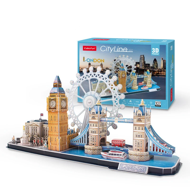 3D Puzzle Game DIY Toy Paper M - Kids Toys Paris recensie en prijs