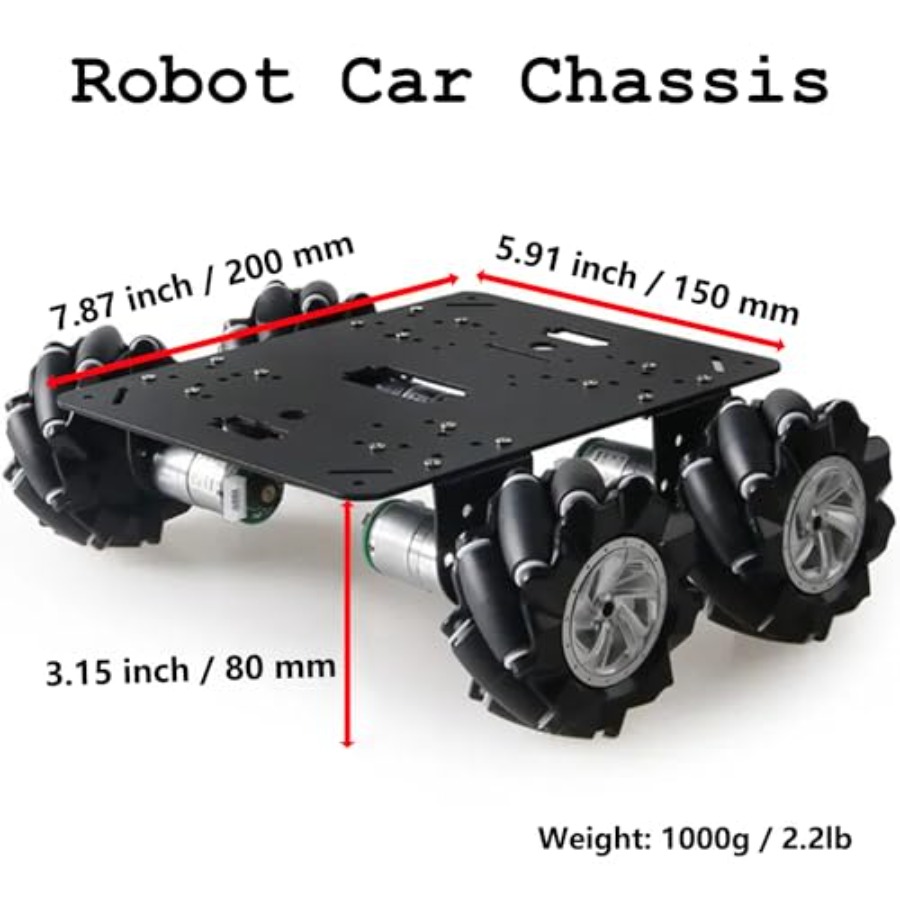 Omnidirectional 80mm mecanum w - Remote Control Car recensie en prijs