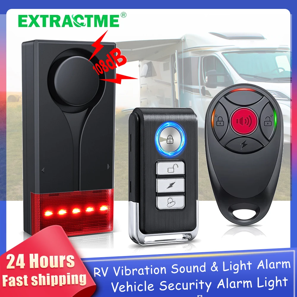 Extractme RV Alarm 108dB Car V - Remote Control Car recensie en prijs