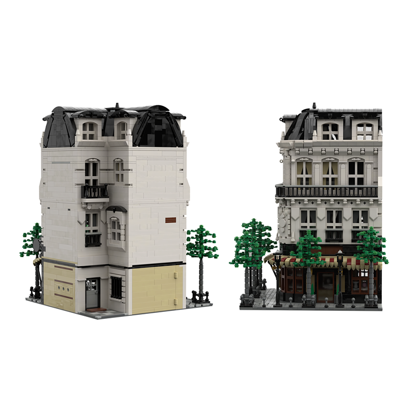 4204pcs MOC Paris Boulangerie  - Kids Toys Paris recensie en prijs
