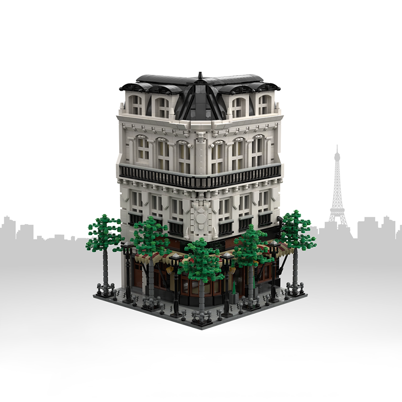 4204pcs MOC Paris Boulangerie  - Kids Toys Paris recensie en prijs