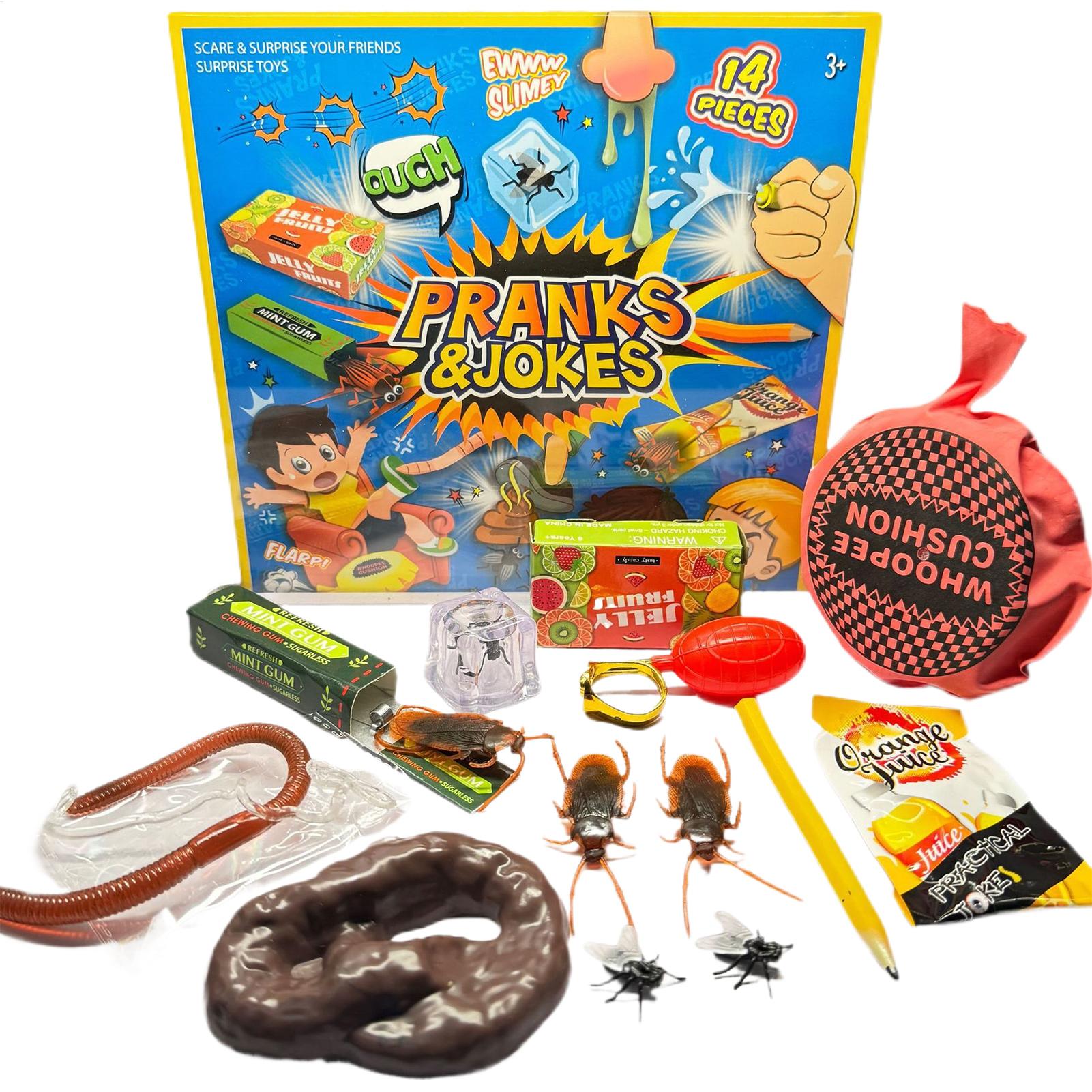 SpookyPrank Set Fly Chewing Gu - Kids Toys In Wholesale recensie en prijs