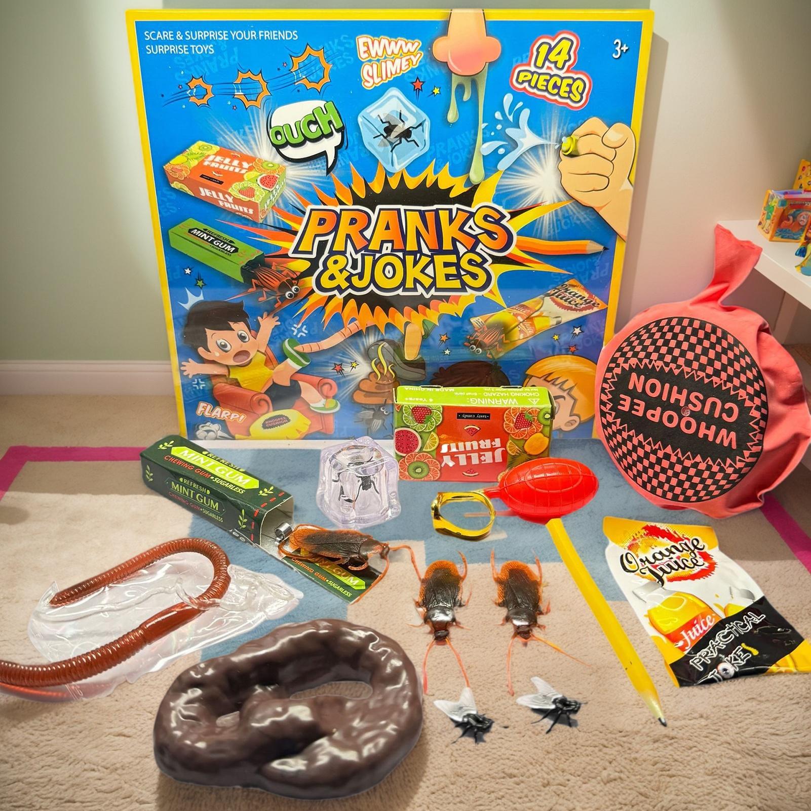 SpookyPrank Set Fly Chewing Gu - Kids Toys In Wholesale recensie en prijs