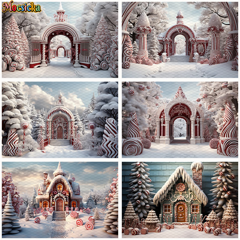 Winter Christmas Castle Ice Cr - Toys Background For Kids recensie en prijs