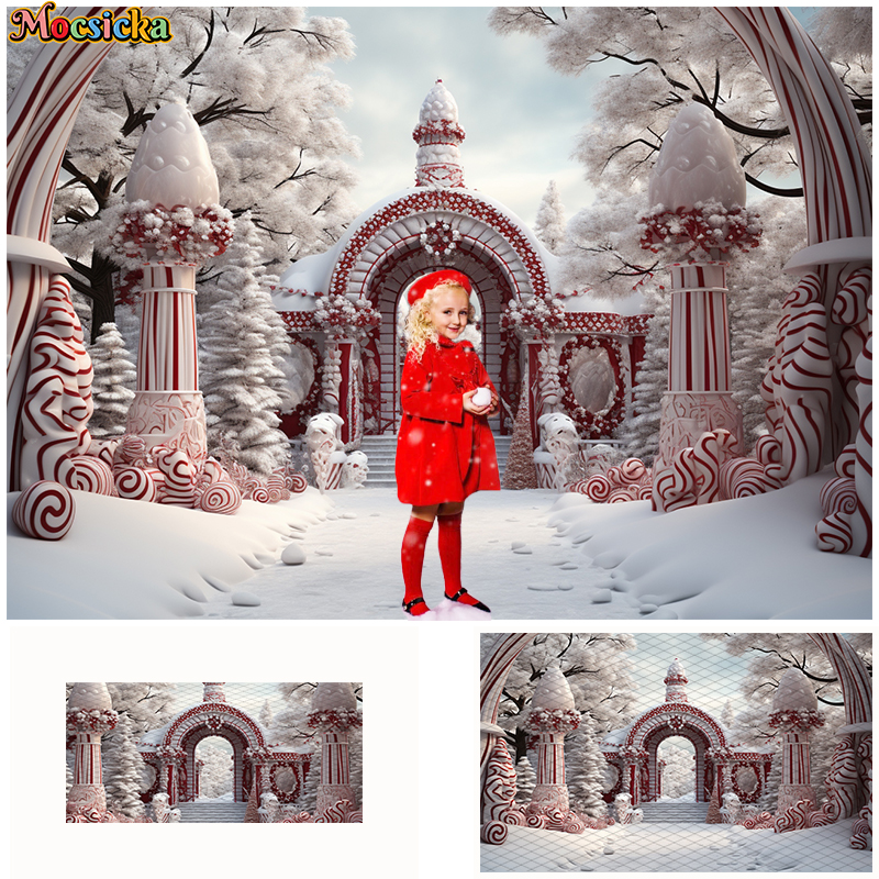 Winter Christmas Castle Ice Cr - Toys Background For Kids recensie en prijs