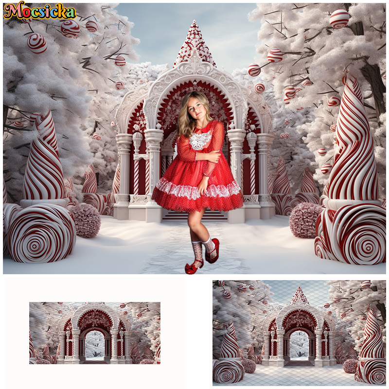 Winter Christmas Castle Ice Cr - Toys Background For Kids recensie en prijs