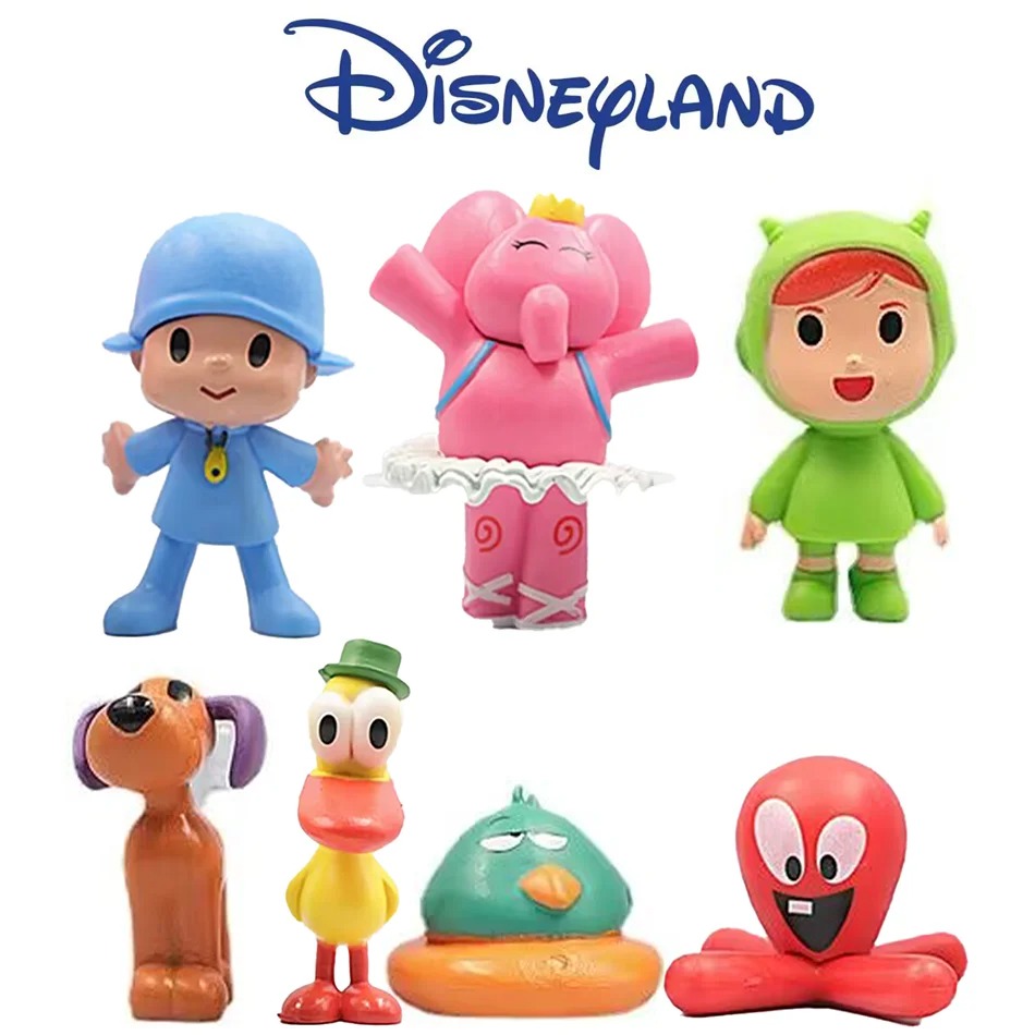 7Pcs/Set Pocoyo Animal Toy Bir - Kids Toys Elephant recensie en prijs