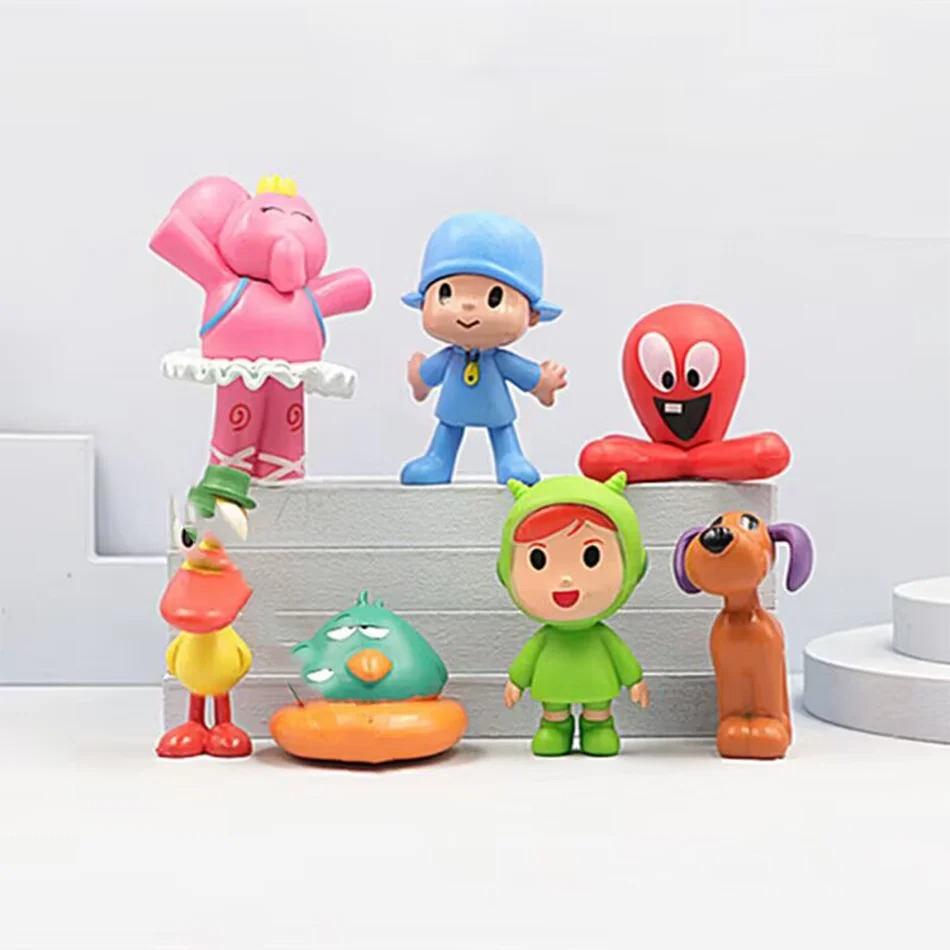 7Pcs/Set Pocoyo Animal Toy Bir - Kids Toys Elephant recensie en prijs