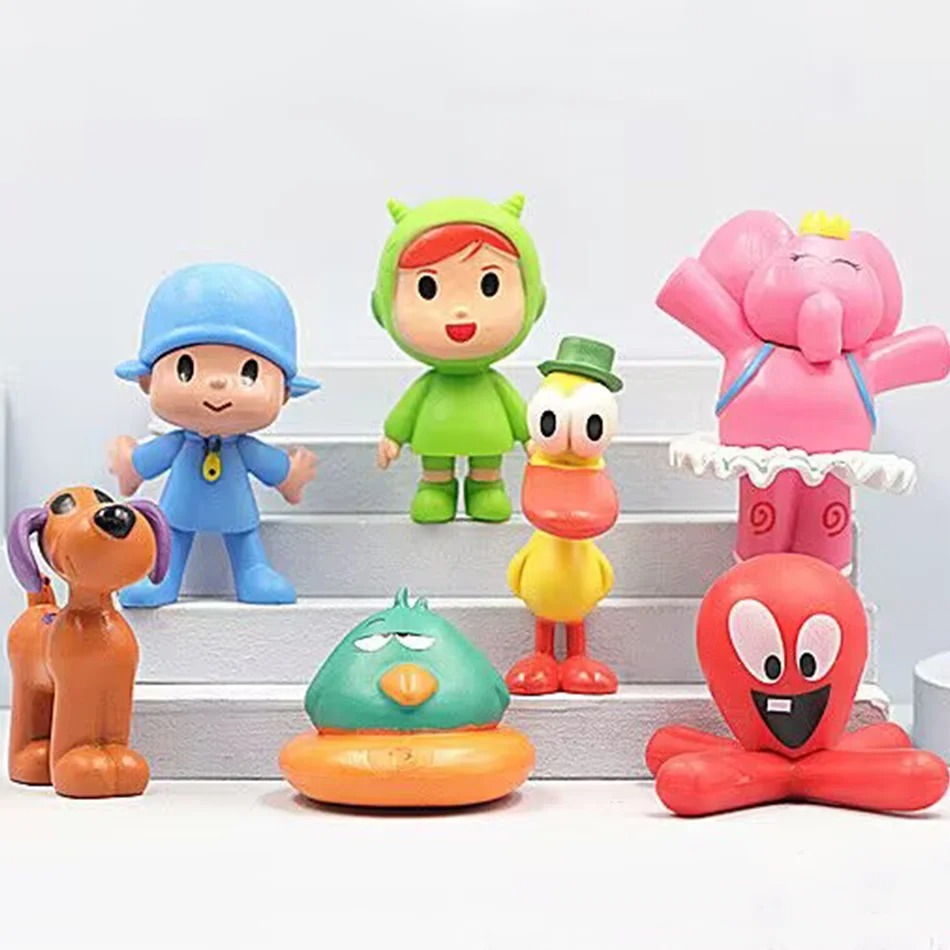 7Pcs/Set Pocoyo Animal Toy Bir - Kids Toys Elephant recensie en prijs