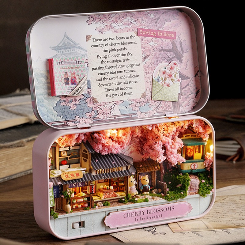 DIY Miniature Tin Box Theater  - Kids Toys Paris recensie en prijs