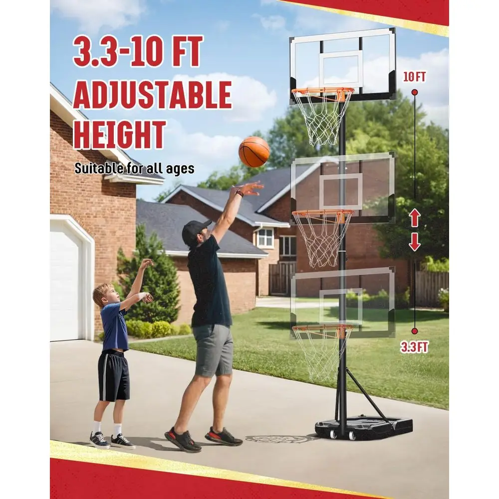 Outdoor Adjustable Basketball  - Basketball Hoop Kids Indoor recensie en prijs