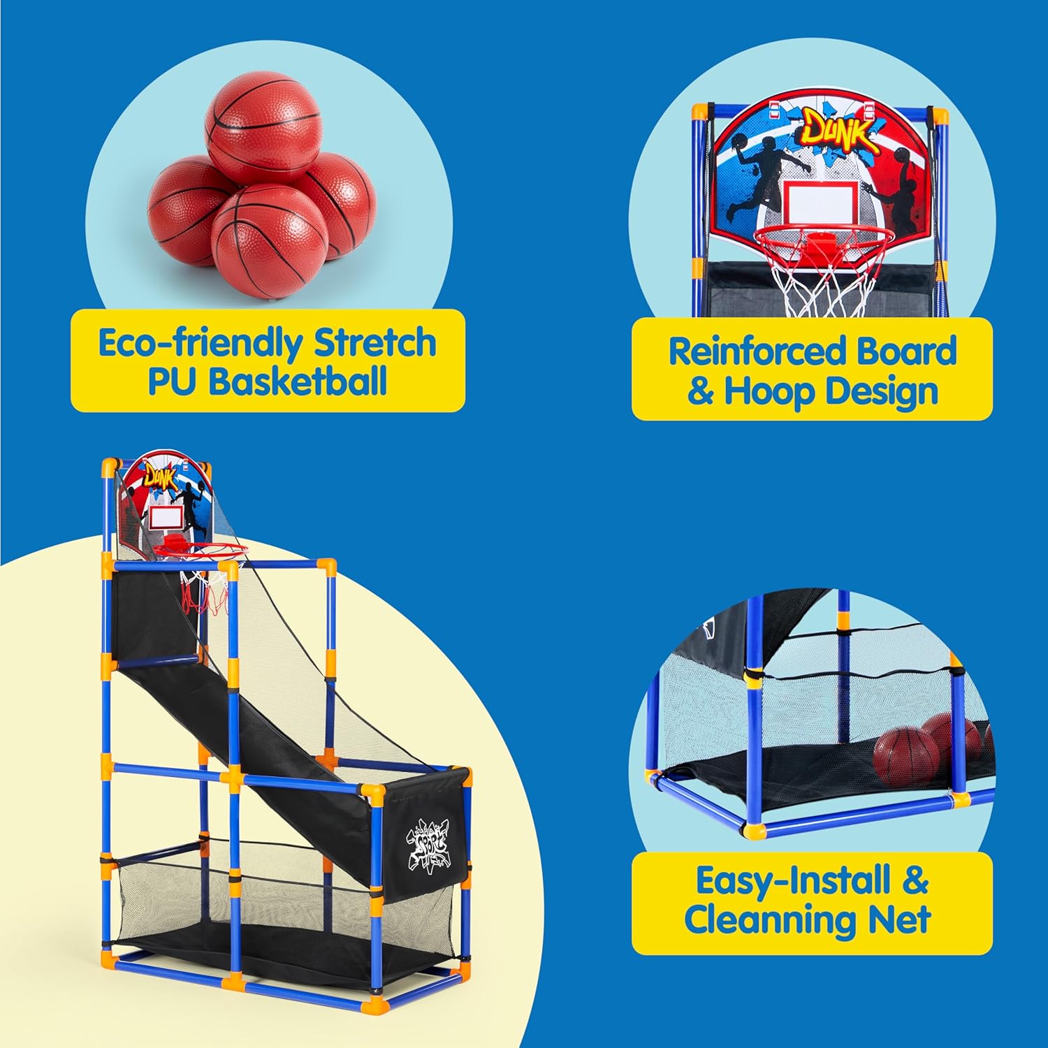 Arcade Basketball Game Set wit - Basketball Hoop Kids Indoor recensie en prijs