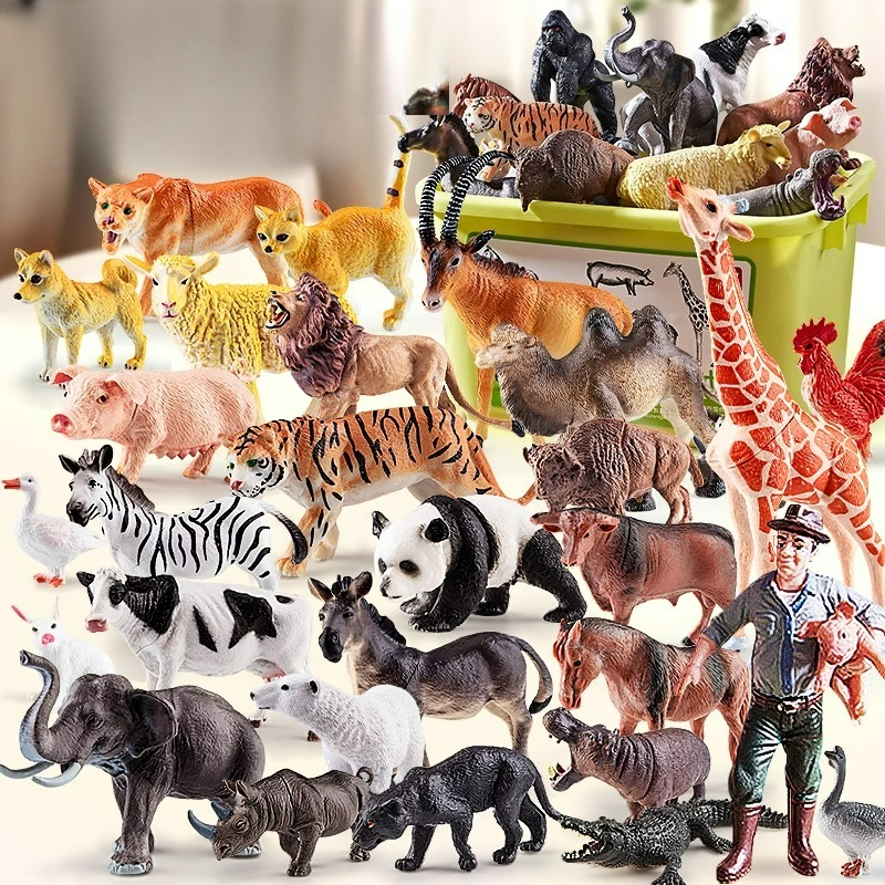 Montessori Toy Wild Farm Dinos - Kids Toys Dinosaur recensie en prijs
