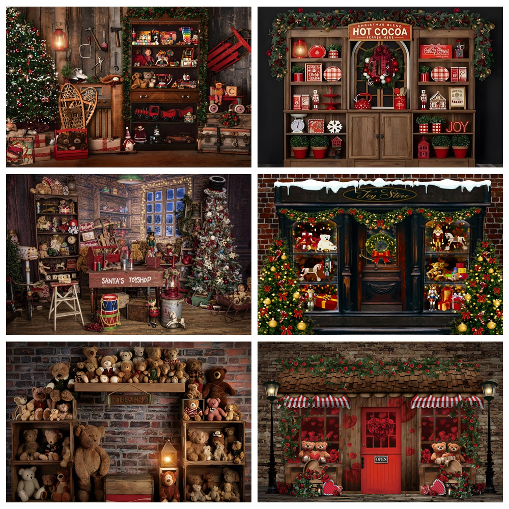 Christmas Store Backdrop for P - Toys Background For Kids recensie en prijs