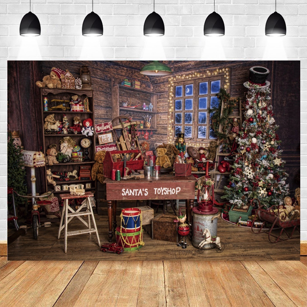 Christmas Store Backdrop for P - Toys Background For Kids recensie en prijs