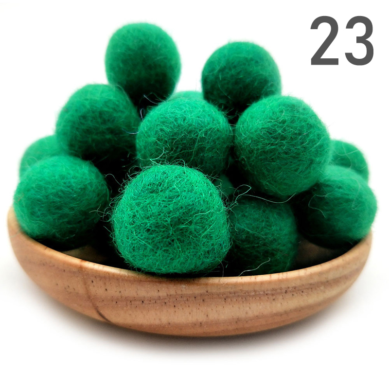 10/30pcs 2cm Wool Felt Balls R - Kids Toys In Wholesale recensie en prijs