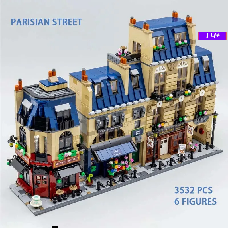 NEW MOC 3532 PCS Paris Archite - Kids Toys Paris recensie en prijs
