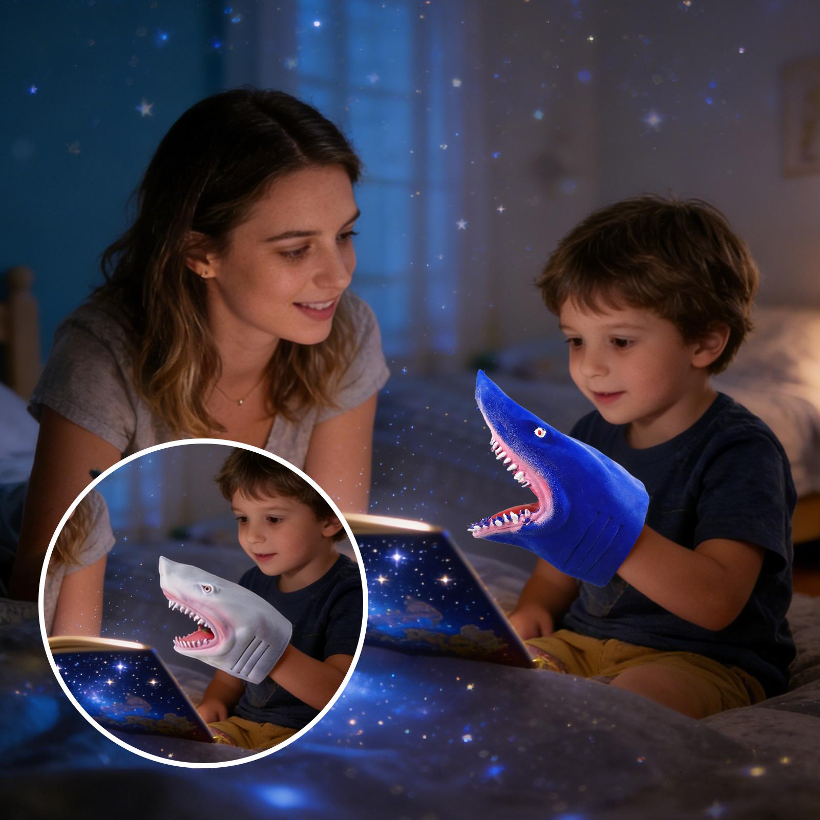 Soft Shark Puppet Realistic In - Kids Toys Home recensie en prijs