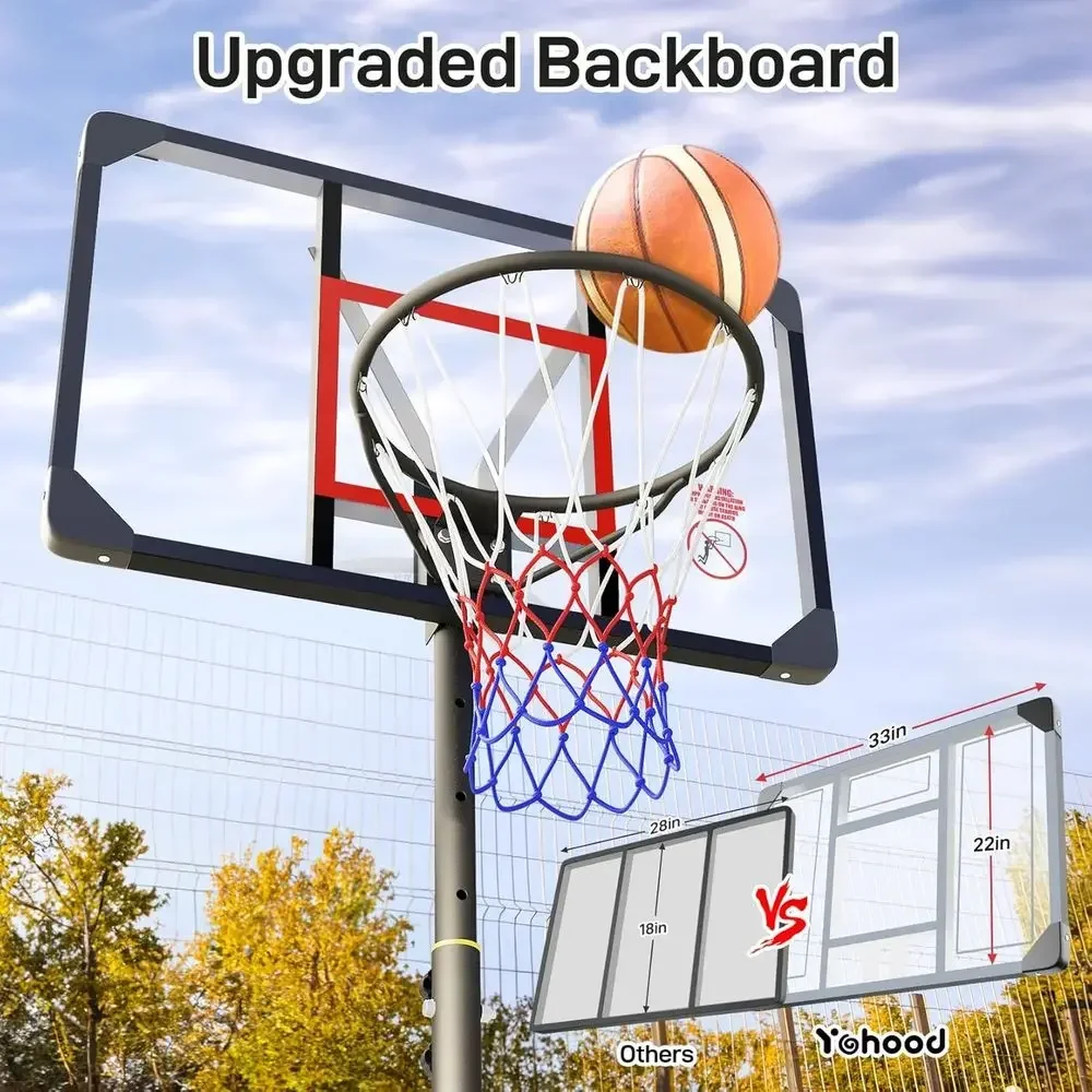 Adjustable Height Portable Bas - Basketball Hoop Kids Indoor recensie en prijs