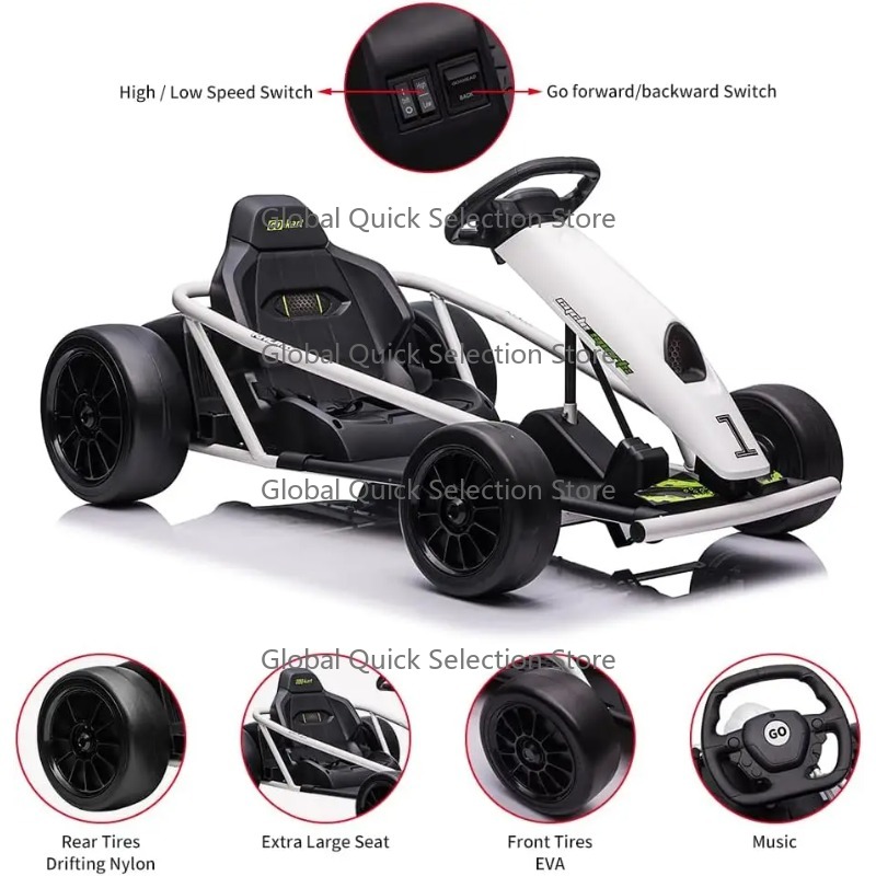 Ride on Go Kart for Teens 24v  - Kids Toys Start With X recensie en prijs