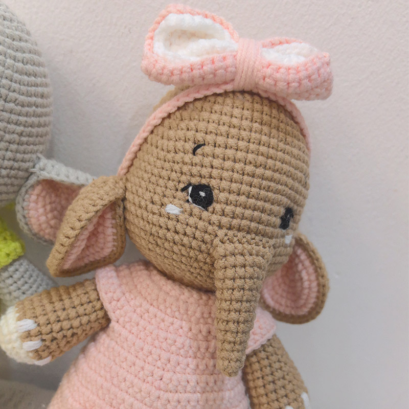 Handmade Crochet Elephant Coup - Kids Toys Elephant recensie en prijs