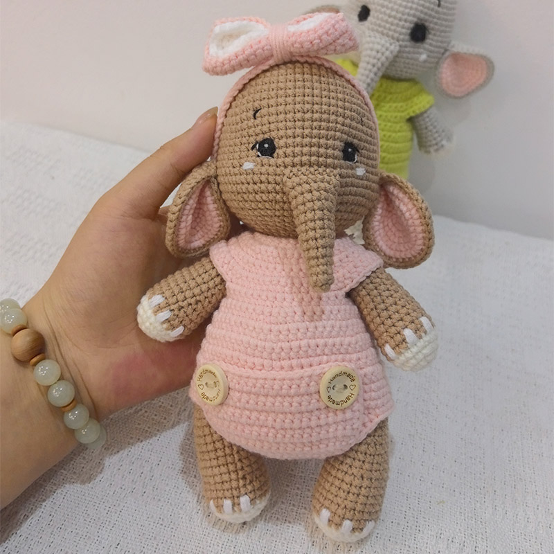 Handmade Crochet Elephant Coup - Kids Toys Elephant recensie en prijs