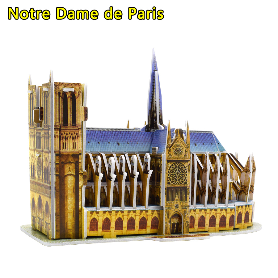3D Puzzle Notre Dame De Paris  - Kids Toys Paris recensie en prijs