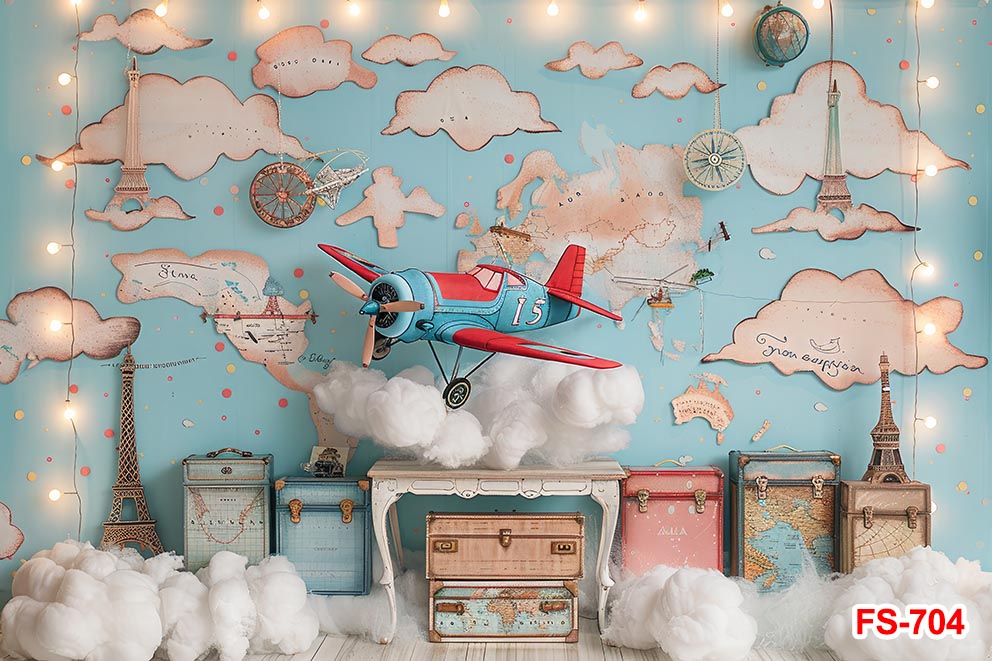 Birthday Backdrop Wooden Toy A - Toys Background For Kids recensie en prijs