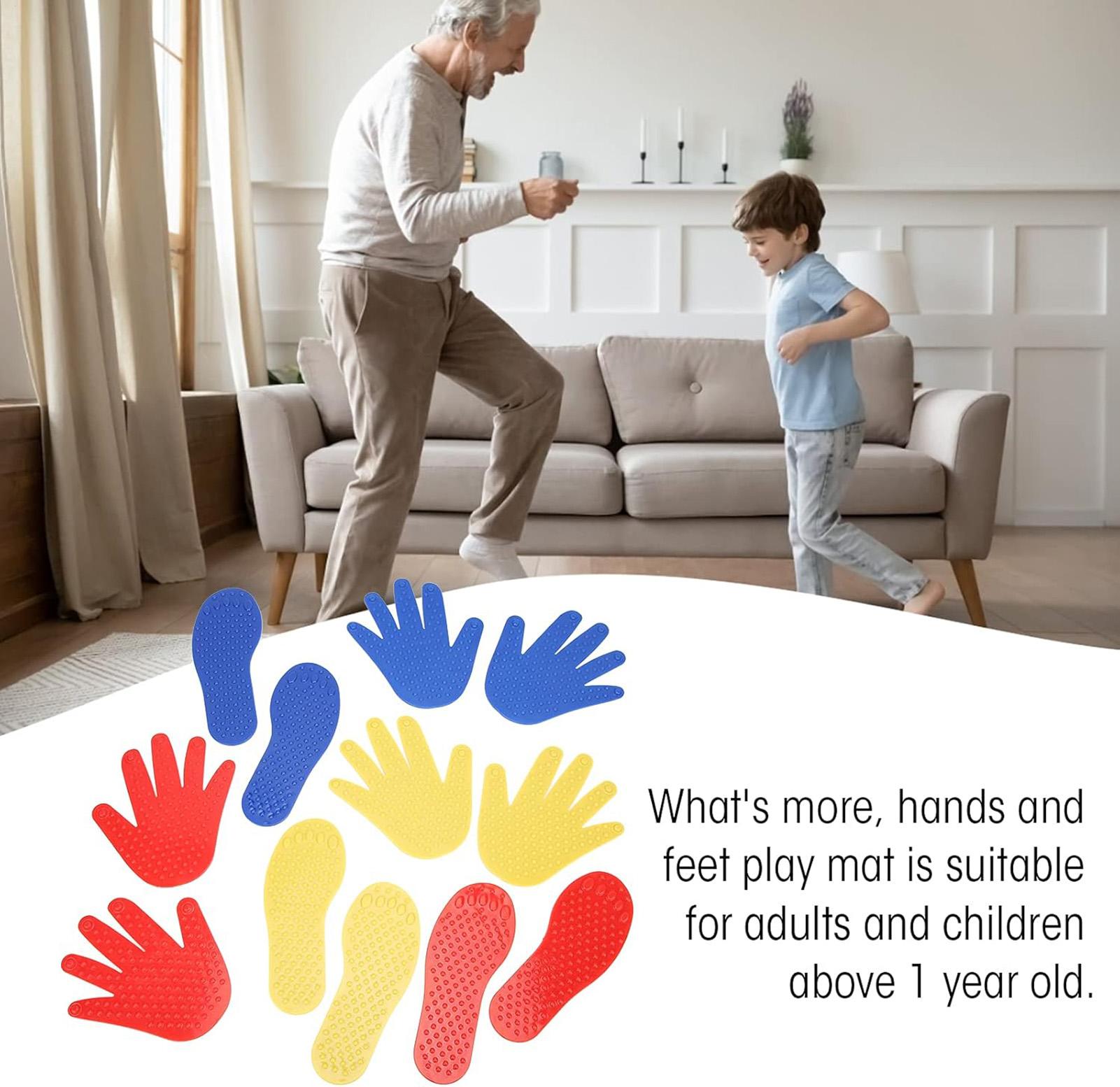 Hands and Feet Play Mat 6 Pair - Kids Toys Home recensie en prijs