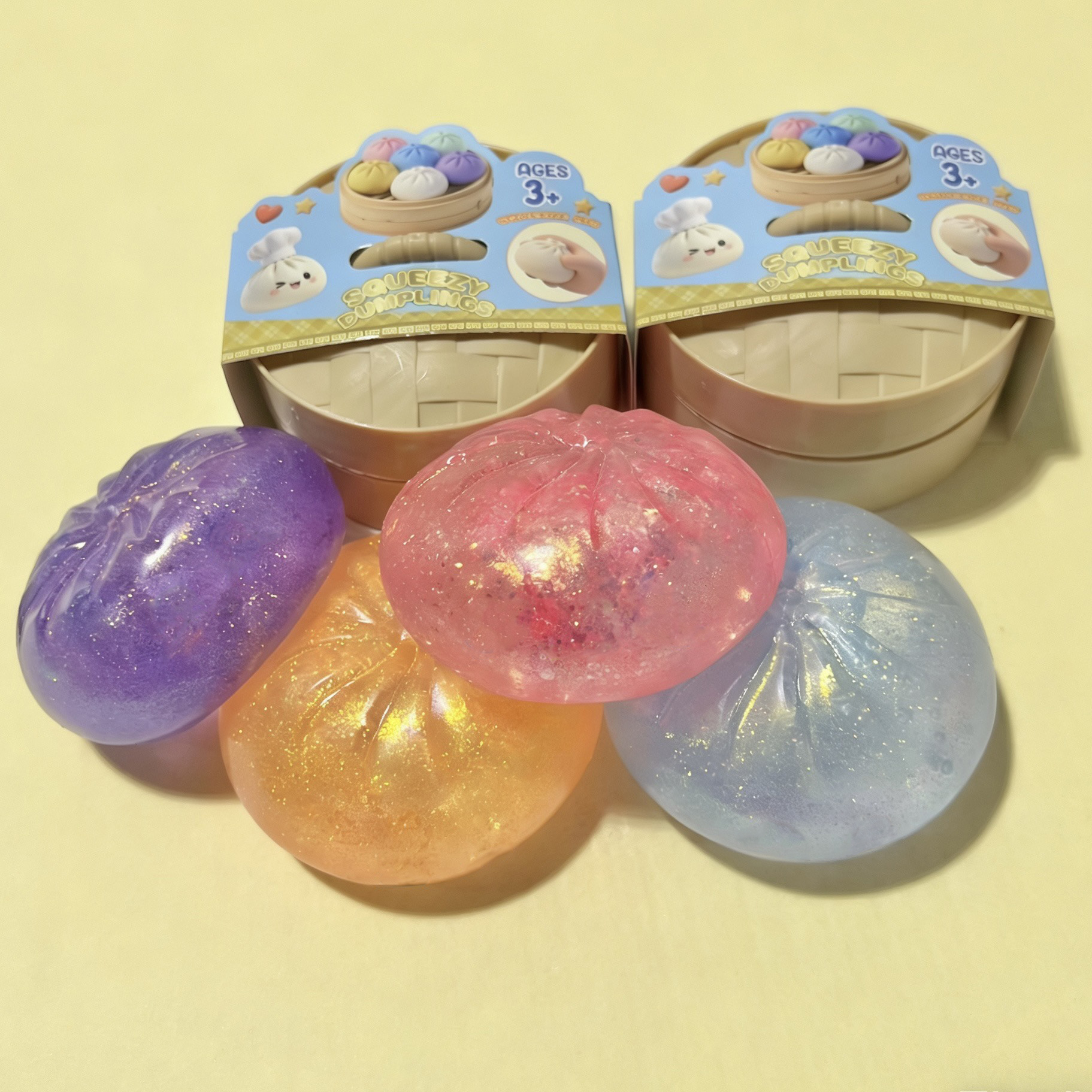 Glitter Dumpling Squishies Bli - Kids Toys Home recensie en prijs