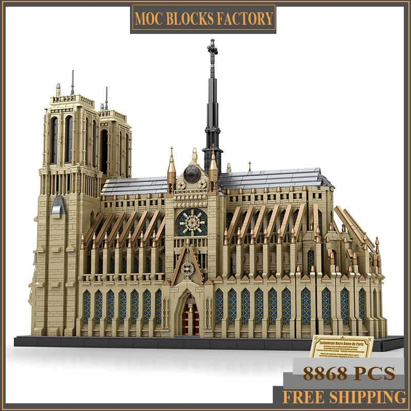 NEW 8868Pcs World Famous Archi - Kids Toys Paris recensie en prijs