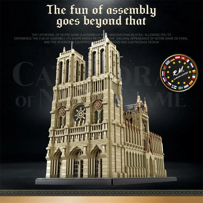 NEW 8868Pcs World Famous Archi - Kids Toys Paris recensie en prijs