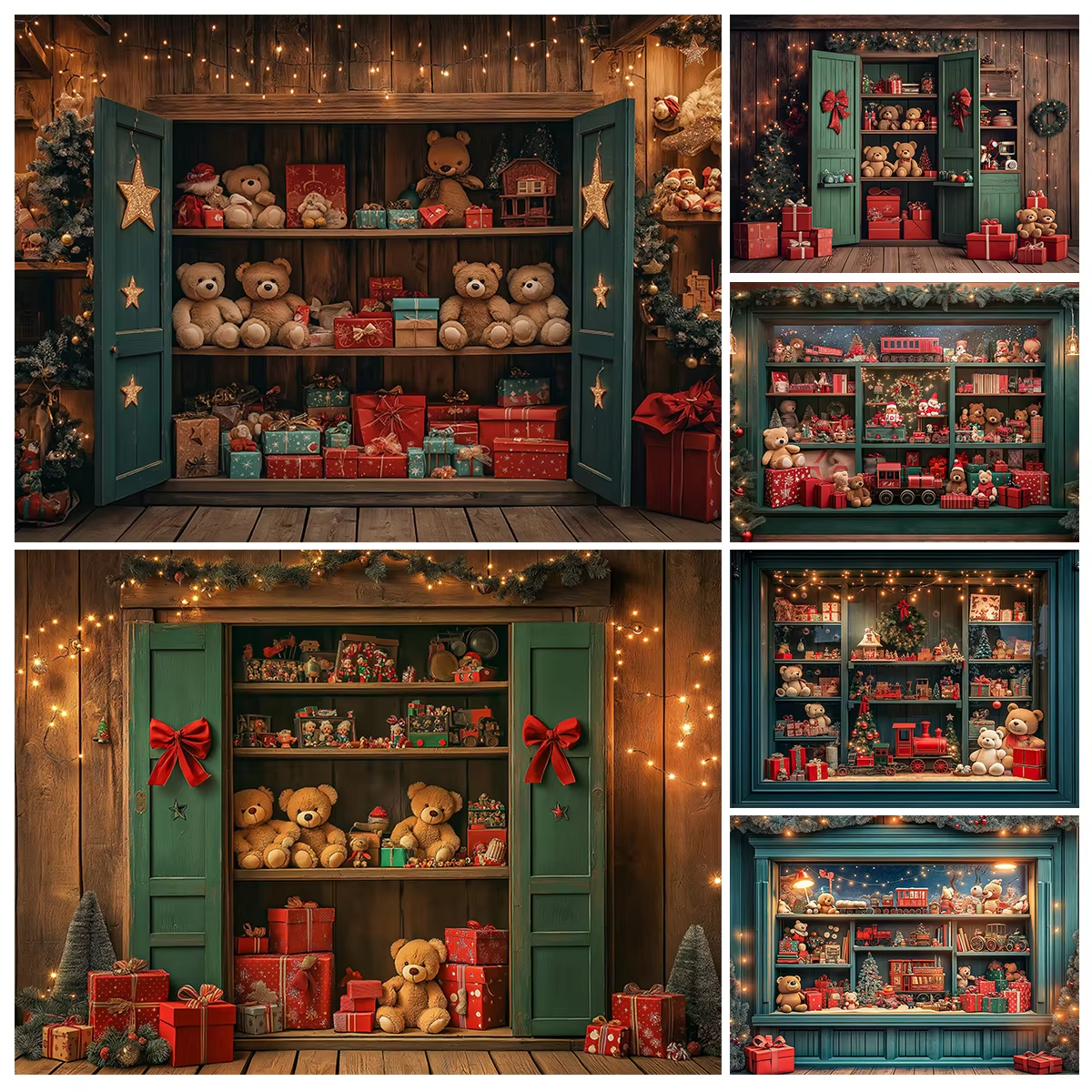 Christmas Toy Shop Photography - Toys Background For Kids recensie en prijs