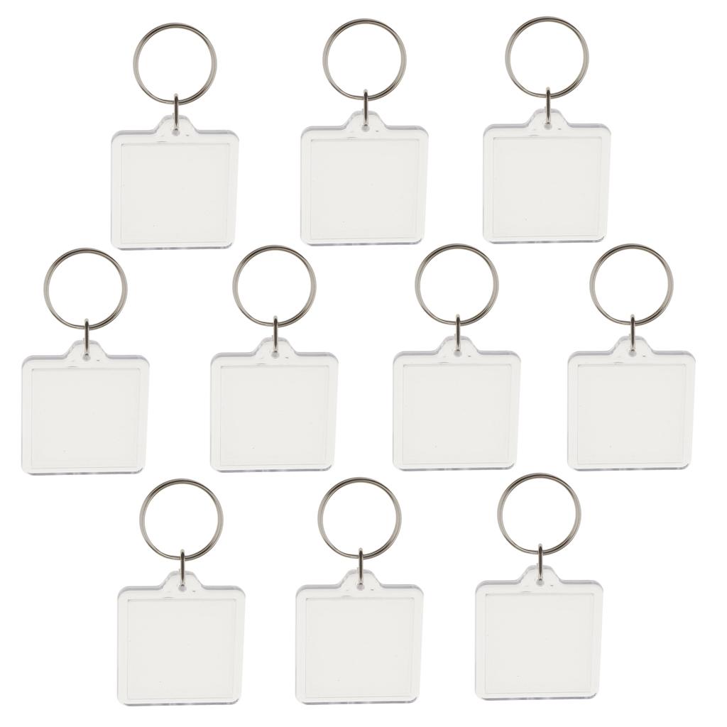 Acrylic Keychain Clear Key Rin - Kids Toys In Store recensie en prijs