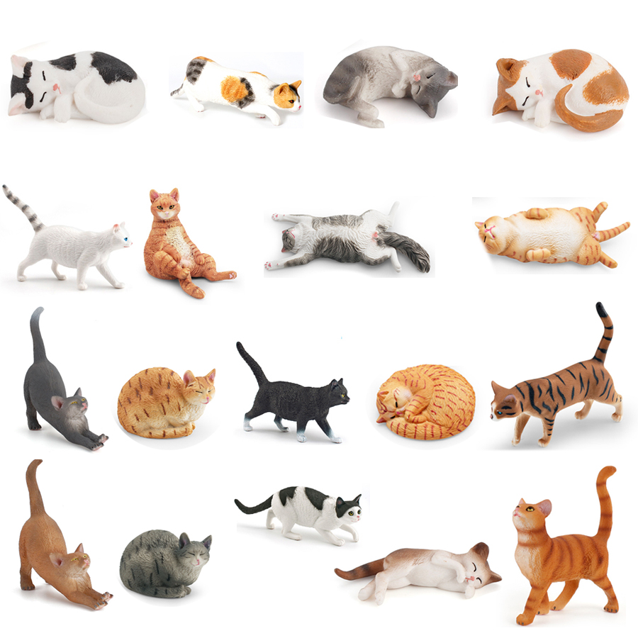Realistic Cute Kitty Lazy Past - Kids Toys Home recensie en prijs