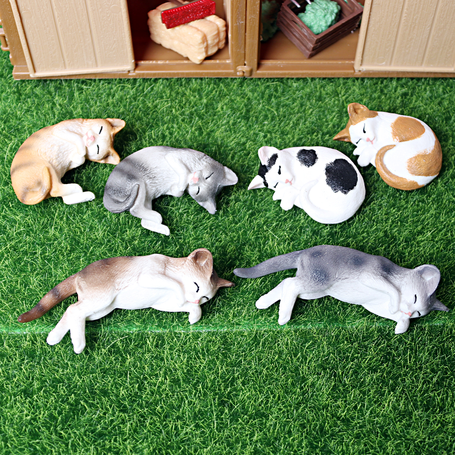 Realistic Cute Kitty Lazy Past - Kids Toys Home recensie en prijs